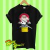 Chucky Kills Snoopy Funny Horror T Shirt