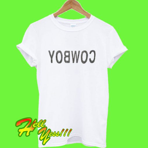 Cowboy Font T Shirt