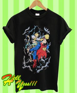 Cultural Heroes Hanuman Vs Superman T Shirt