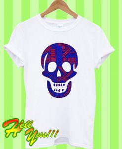 First black haitian skull zoe T Shirt