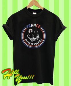 France soccer football world jersey allez les bleus T Shirt