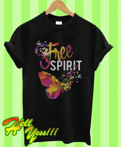 Free Spirit Butterfly T Shirt