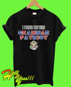 Grammar Patriot T Shirt