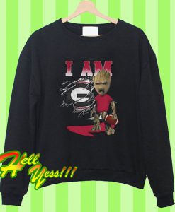 Groot I am Georgia Bulldogs Sweatshirt