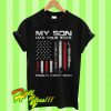 Has Your Back Proud Army Mom T Shirt