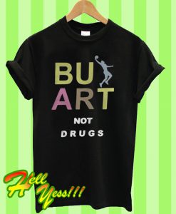 Lebron James goat buy art not drugs T Shirt