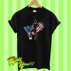 Mens USA Soccer Ball T Shirt