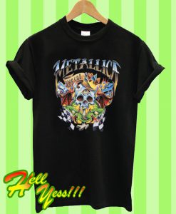 Metallica Checkered Flag T Shirt