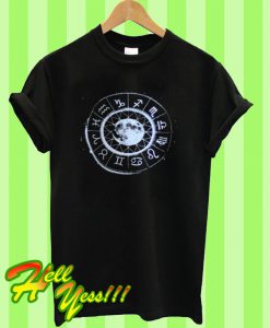 Moon Cycle Zodiac T Shirt