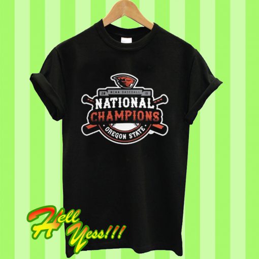 Oregon State Baseball National Champions T Shirt