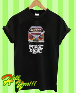 Peace And Love T Shirt