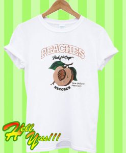 Peaches Record T Shirt