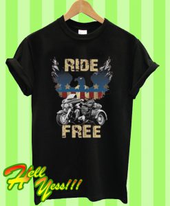 Ride america free T Shirt