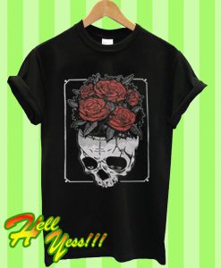 Skulls and roses T Shirt