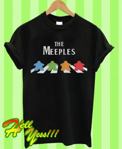 The Meeples Board Game Addict T Shirt