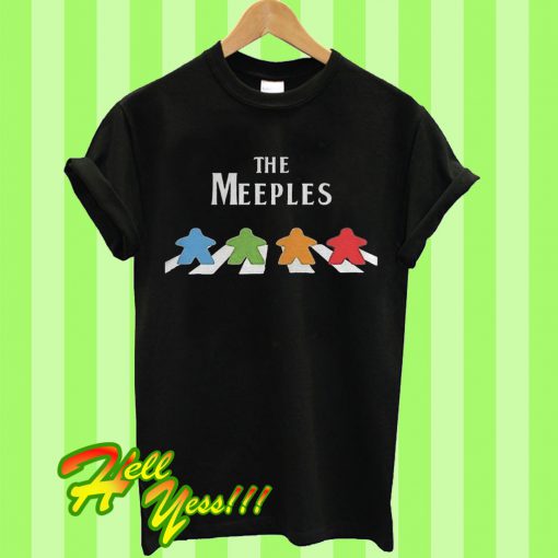 The Meeples Board Game Addict T Shirt