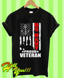 US Navy - Proud Veteran T Shirt