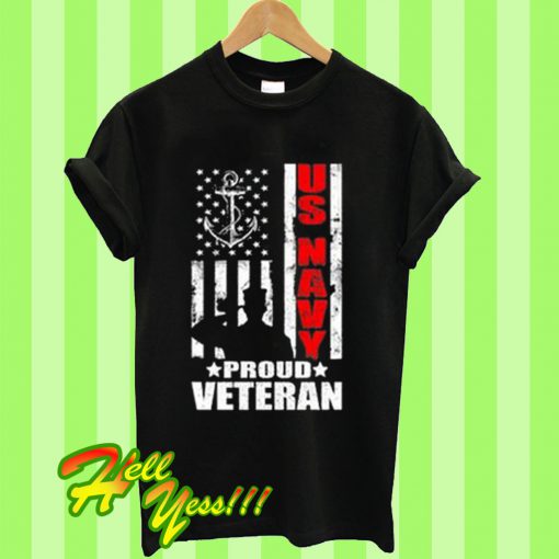 US Navy - Proud Veteran T Shirt