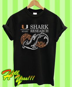 University Of Miami Shark Research T Shirt