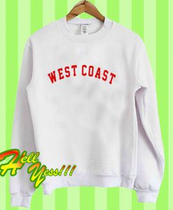 West Coast white Sweatshirt