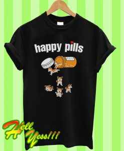 Akita Inu Happy Pills T Shirt