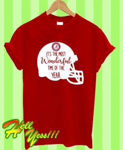 Alabama Crimson tide it’s the most wonderful time of the year T Shirt