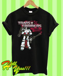 Black Heather Megatron Transformers T Shirt