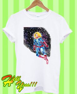 Captain Marvel in the Galaxy T Shirt