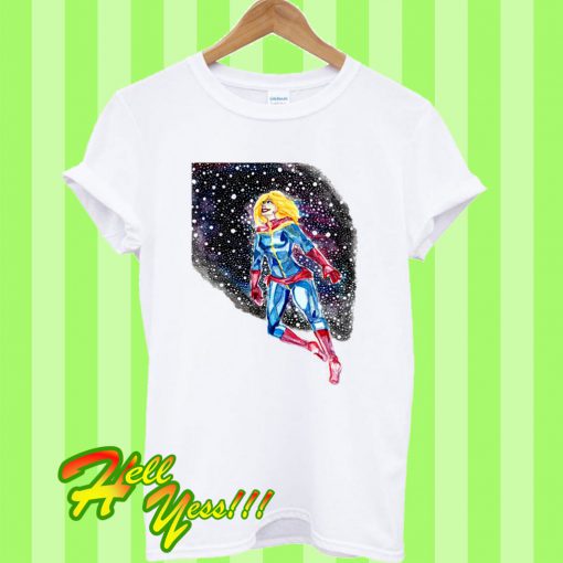 Captain Marvel in the Galaxy T Shirt