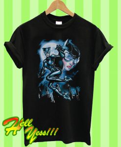 Catwoman Collage Batman T Shirt