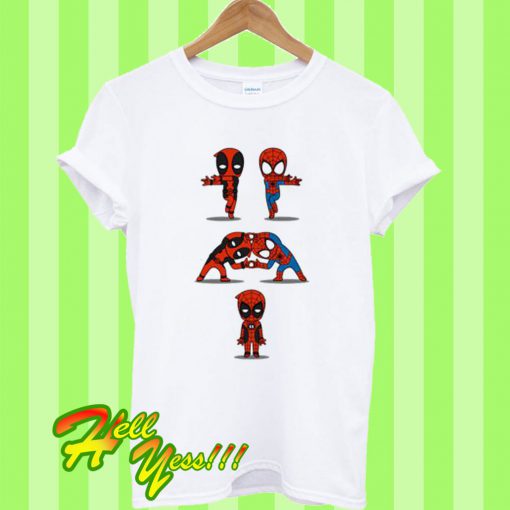 Children Deadpool x Spiderman T Shirt