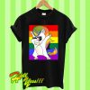 Dabbing Unicorn LGBT Gay Pride T Shirt