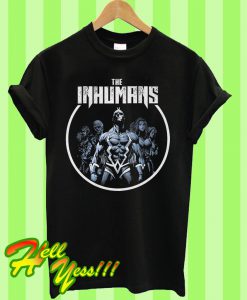 Distressed Logo Inhumans T Shirt