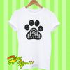 Dog footprint T Shirt