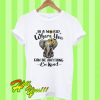 Elephant Sunflower T Shirt