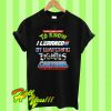 Everything I Need To Know Eighties Cartoons T Shirt