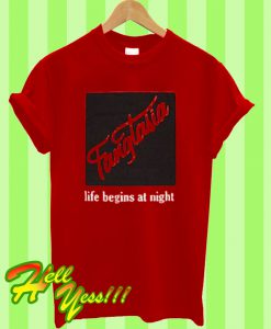 Fangtasia Life Begins At Night T Shirt