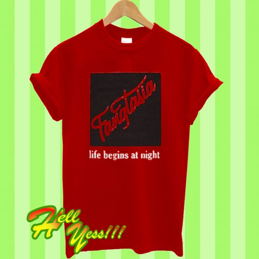 Fangtasia Life Begins At Night T Shirt