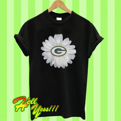 Green Bay Packers Daisy T Shirt