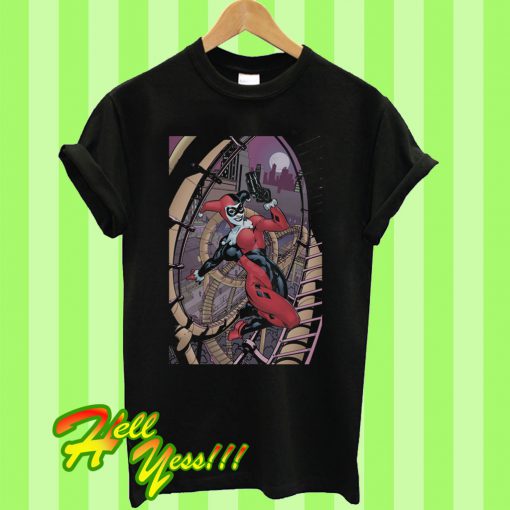 Harley Quinn Gun In Hand T Shirt