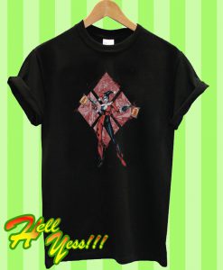 Harley Quinn Pow Pow Diamonds T Shirt