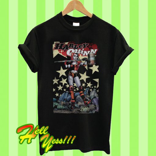 Harley Quinn Seeing Stars T Shirt