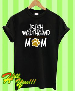 IRISH WOLFHOUND Mom T Shirt