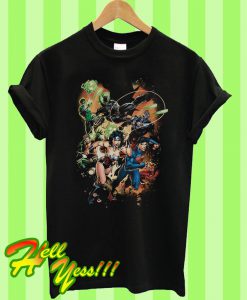 Jim Lee Justice League T Shirt