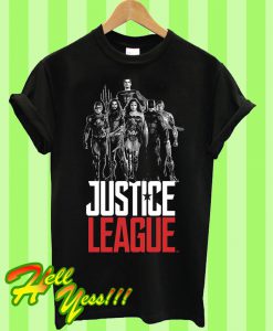 Justice League black T Shirt