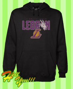 Los Angeles Lakers Lebron Goat Hoodie