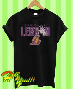 Los Angeles Lakers Lebron Goat T Shirt