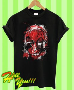 Paint Splatter Deadpool T Shirt