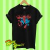 Paint Splatter Spider-Man T Shirt