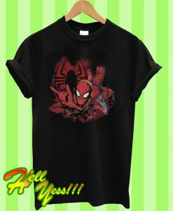 Painting Collage Spider-Man T Shirt